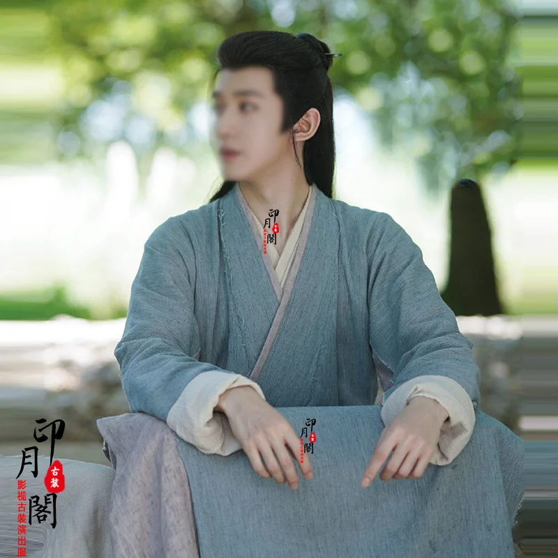 Hot TV Chang Xiang Si Same Style Hanfu Tushan Jing Xiangliu Мужское платье Xianxia Swordsman Xiake