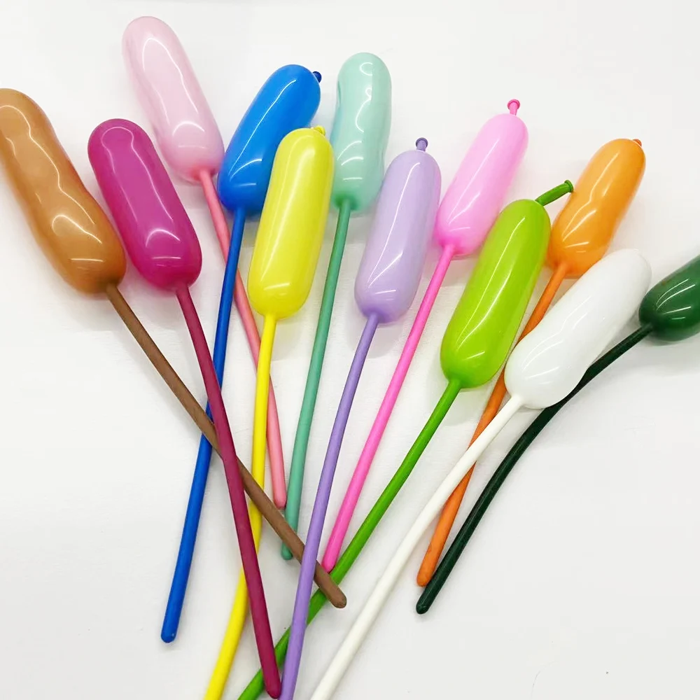 

Цветные длинные воздушные шары MicroPlush