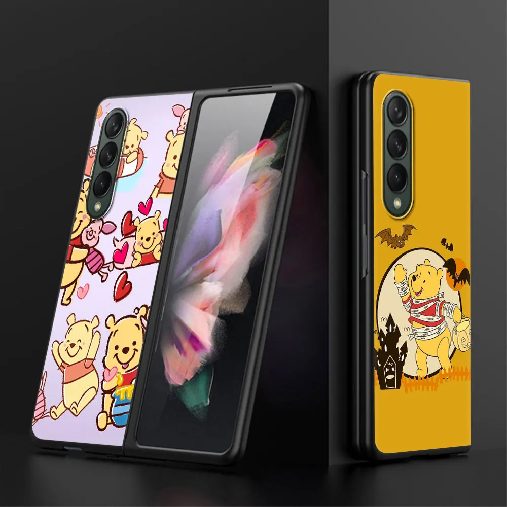 Чехол с изображением Винни-Пуха медведя тигра поросенка для Samsung Z Fold3 складной