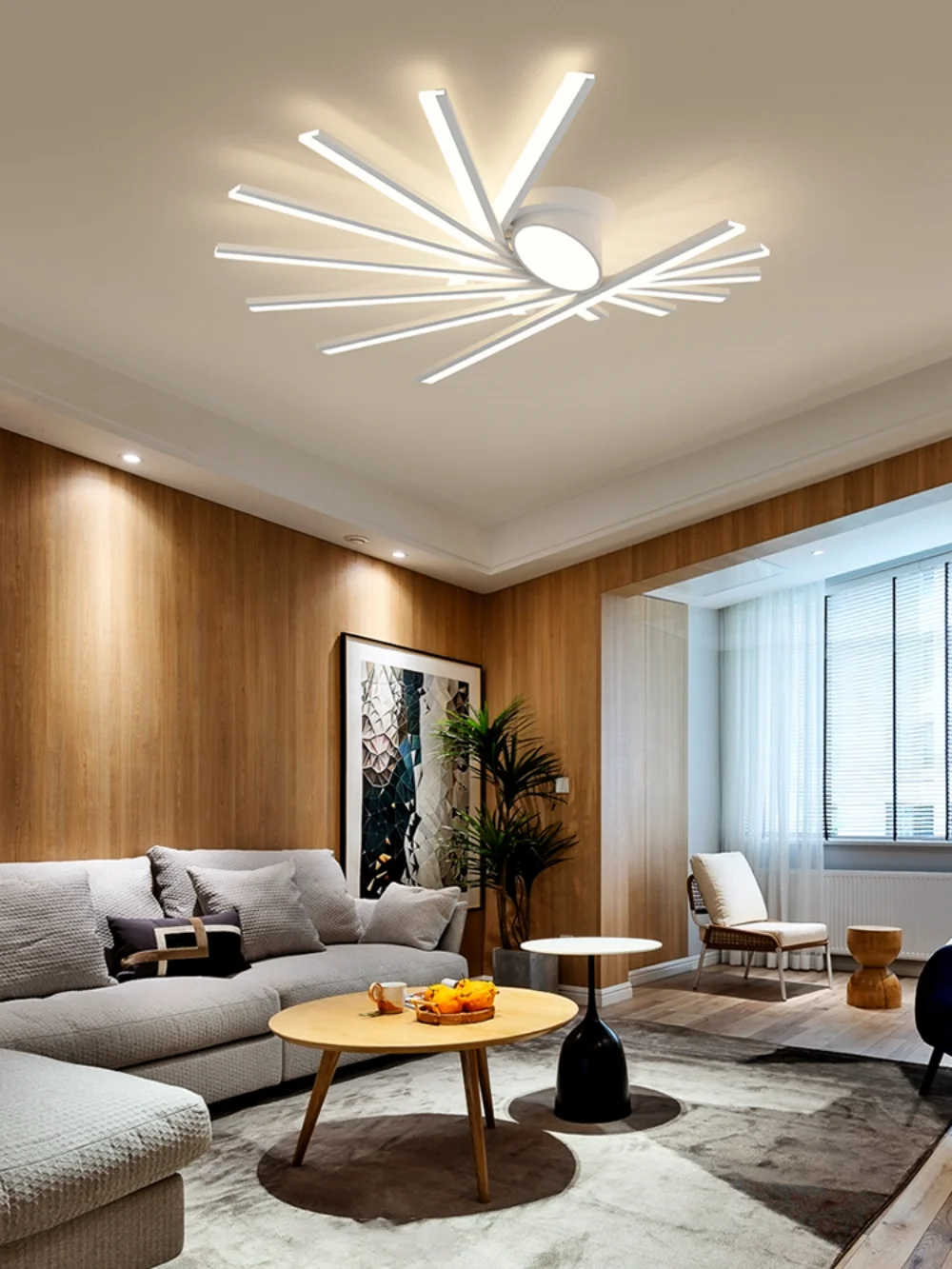 

Modern LED ceiling lamp bedroom living room kitchen light creative white lamp gloss dimmable home decoration LED ceiling lamp