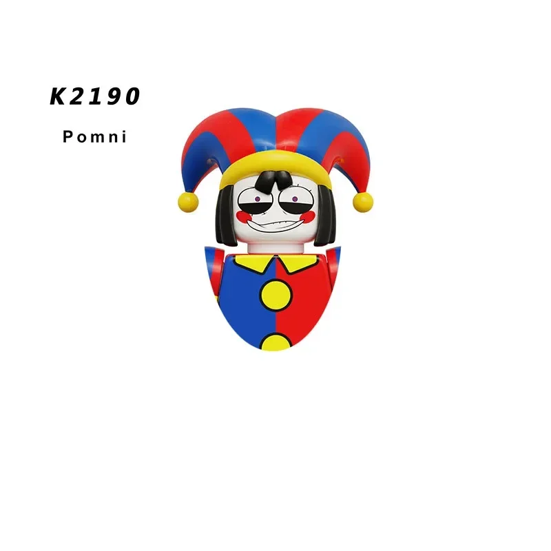 Конструктор MINISO KDL827 Gangle Gaine Zooble Pomni Jax