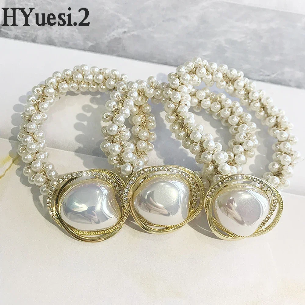 Модные Завязки для волос кошачий глаз завязки простая высокоэластичная лента