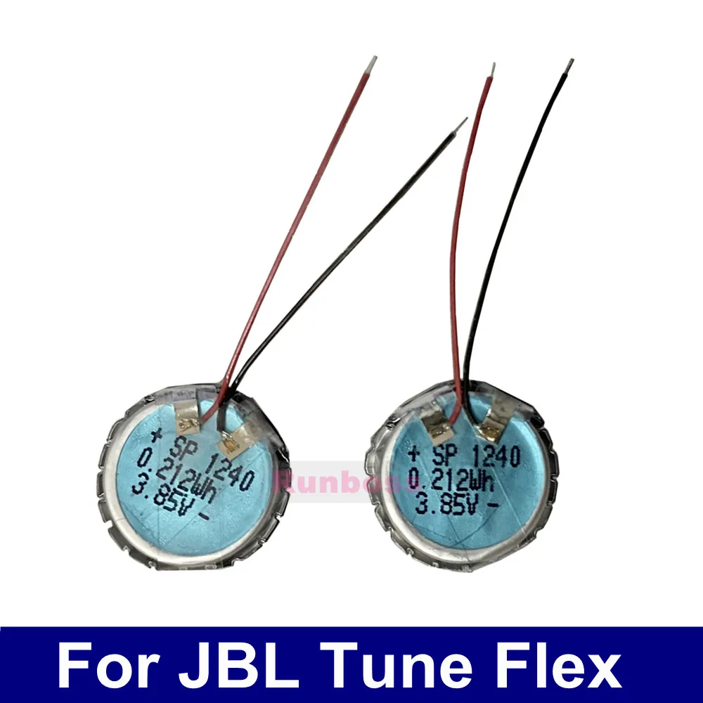 Фото Новый аккумулятор для гарнитуры 1240 3,85 В 55 мАч для JBl Tune Flex TWS, чехол для зарядки беспроводных Bluetooth-наушников, отсек №2