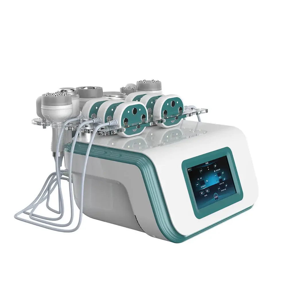 Портативная вакуумная кавитация 8 в 1 40K для скульптурирования тела liposuctiom mechina fet