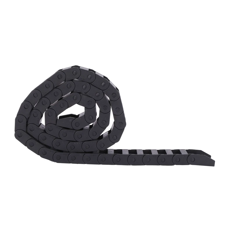

2X 10 X 20Mm 1M Open On Both Side Plastic Towline Cable Drag Chain