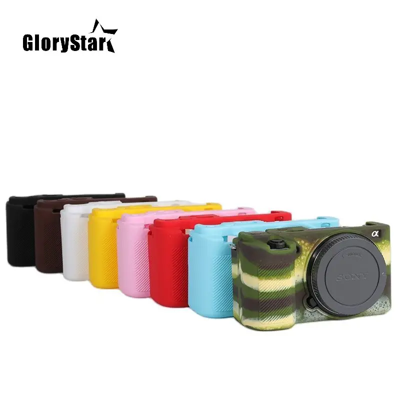 

Silicone Armor Skin Camera Case Body Cover Protector for Sony ZV-E10 ZVE10 Digital Camera