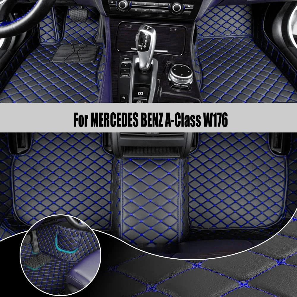 

Автомобильный напольный коврик HUTECRL для MERCEDES BENZ A-Class W176 2013-2017 года модернизированной версии, Аксессуары для ног, ковры