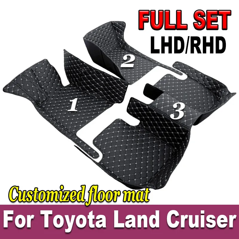 Автомобильные коврики на заказ для Toyota Land Cruiser 100 200 300 автомобильные ковры