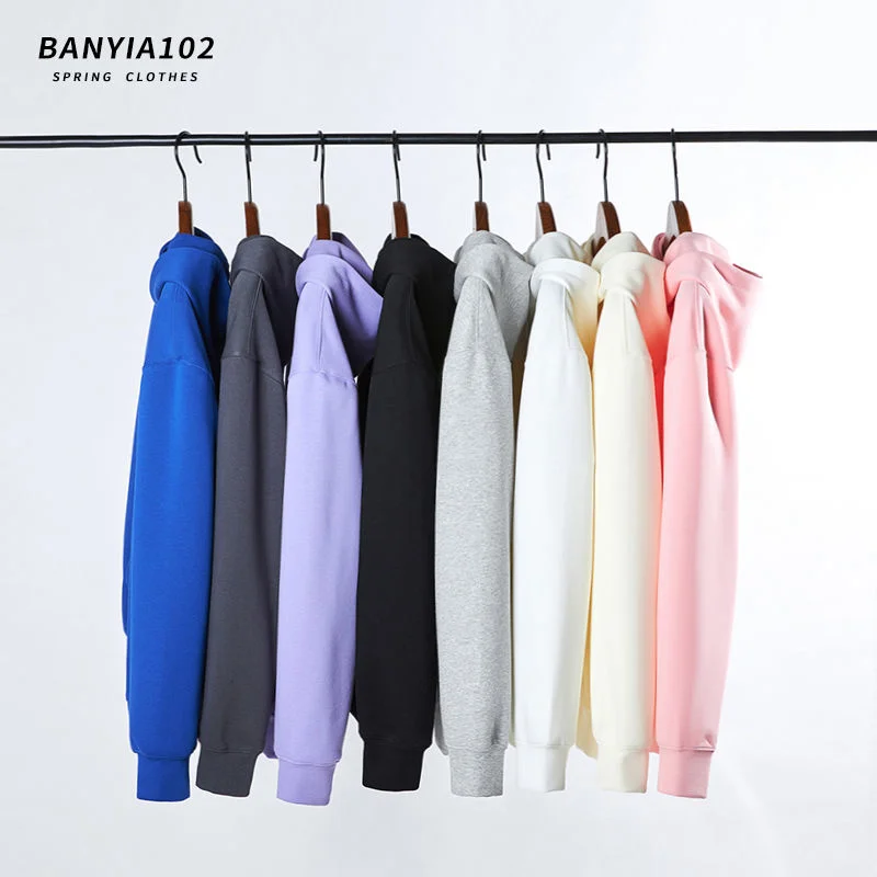 

Extfine Solid Color Basic Men Women Oversized Hoodies 2022 Autumn Winter Man Casual Hooded Pullovers Men's Casual Sweatshirts