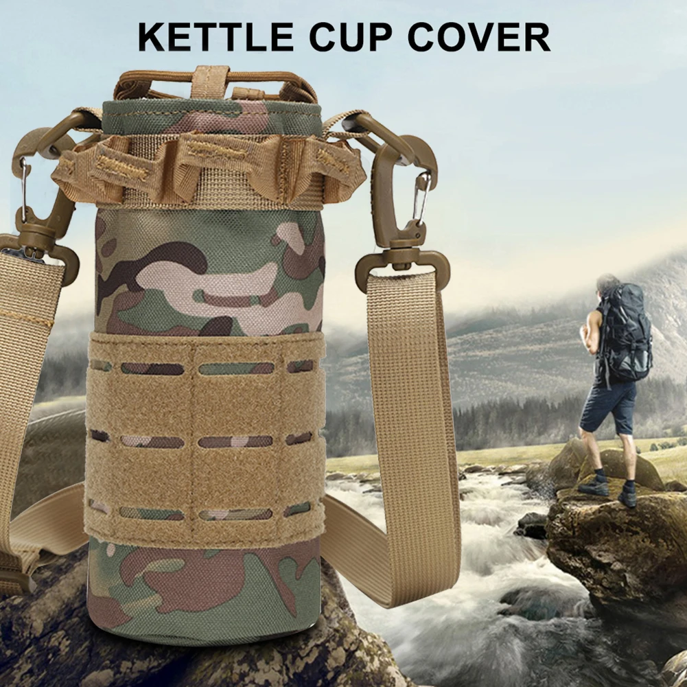 Тактическая Сумка-держатель для бутылки с водой системой Молле |