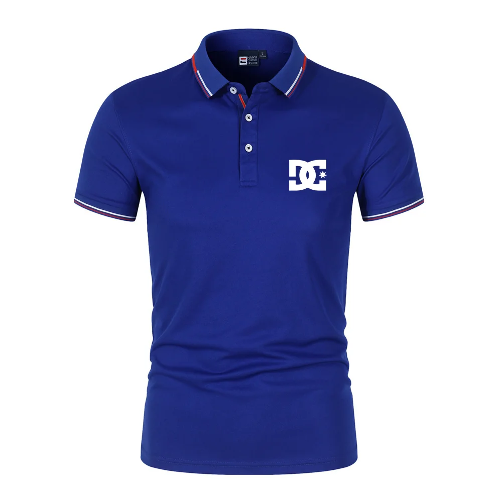

DC Brand 2022 New Summer Casual Fashion Short-Sleeved Polo Shirt Men T-Shirt Youth Office Comfortable Breathable Polo Shirt Top