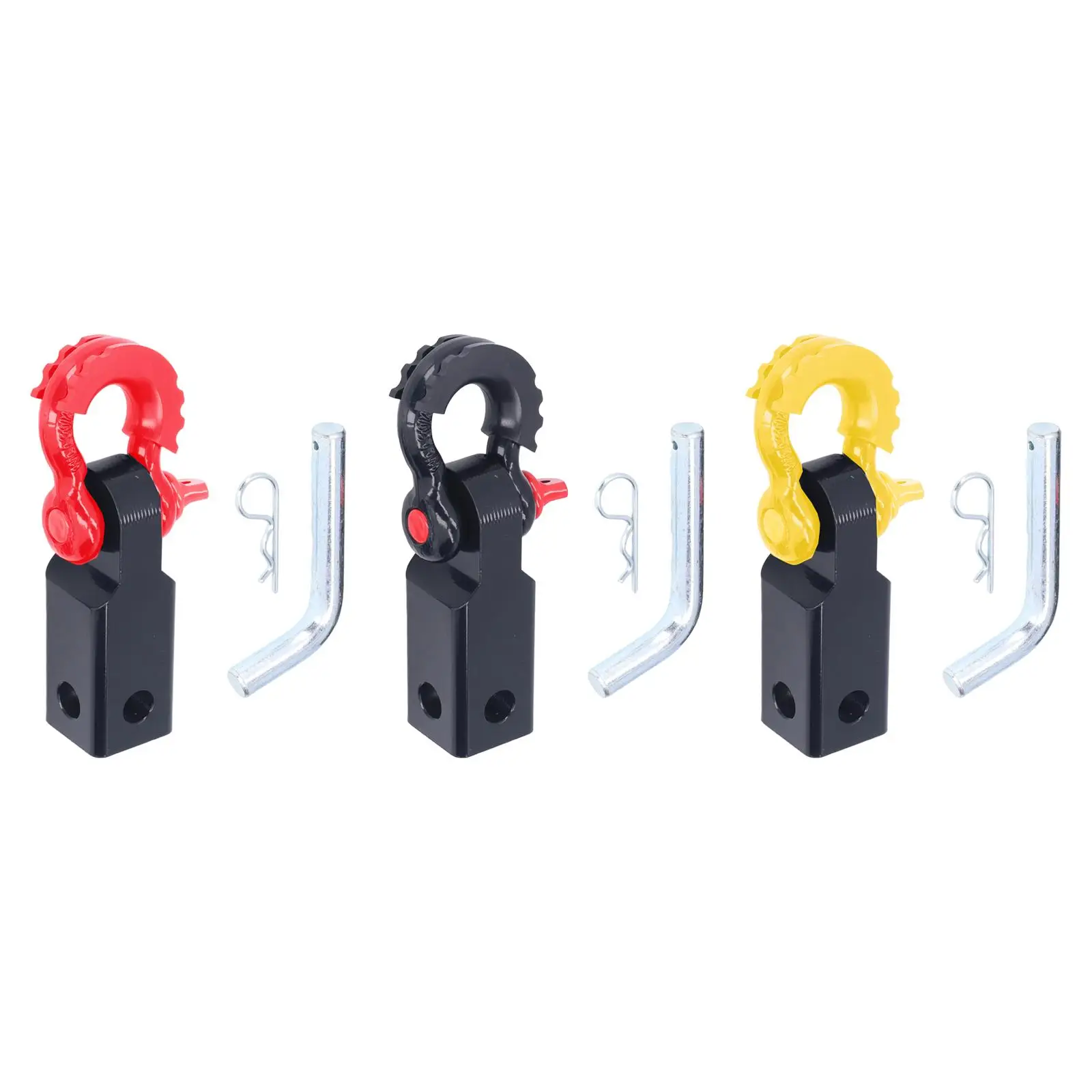 

Shackle Hitch Receiver Spare Easy Using Heavy Duty Block Professional Attachments with Connector for SUV Vehicle