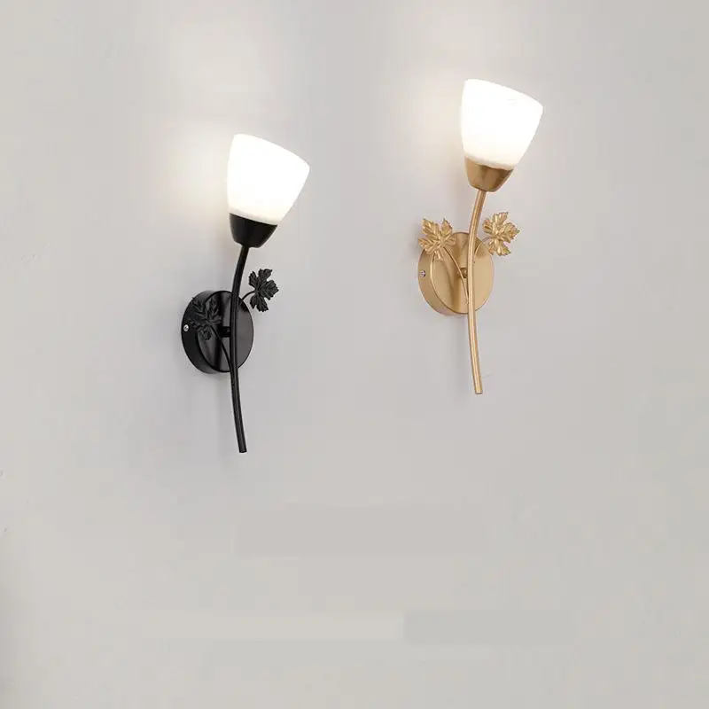 

Bedroom Bedside Wall Lamp Nordic Designer Living Room Background Decoration Lighting Creative Stair Aisle Balcony Wall Lighting