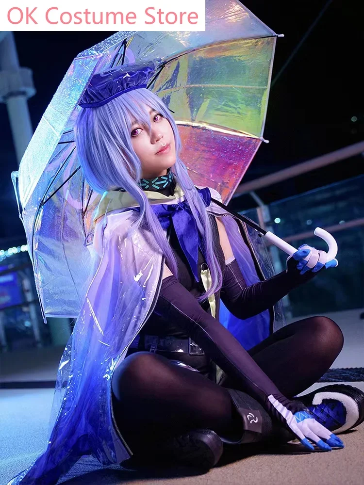 Женский и мужской костюм для косплея arknight Mizuki Wig Shoe Umbrella
