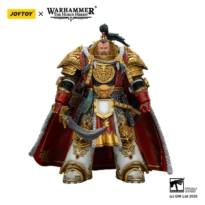 Фото В наличии JOYTOY Warhammer 40K 1/18 Фигурки White Scars: Джагатай Хан, Примарх 6-го Легиона, модель, игрушки, подарки №4