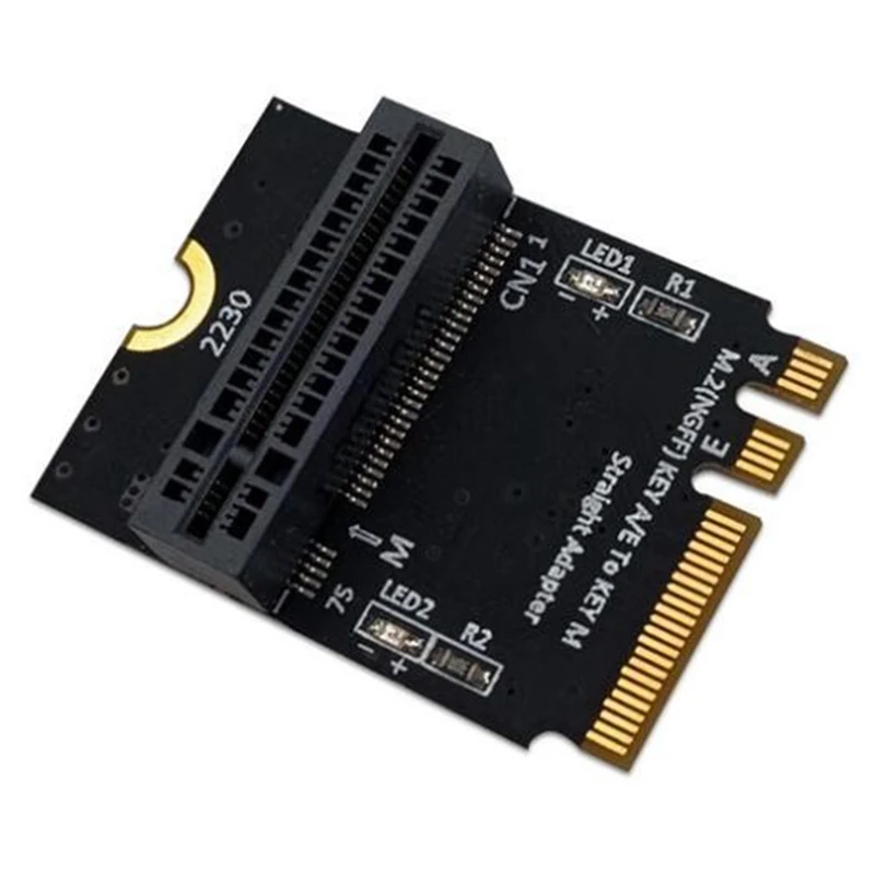 Адаптер M.2 NVME SSD PCIE M2 NGFF ключ M на A/E адаптер вертикальная установка для 2230