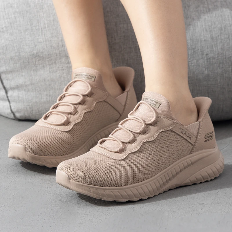 Женские туфли Skechers легко надевать и снимать спортивная обувь удобные дышащие
