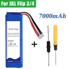 Аккумулятор для динамика DaDaXiong 7000 мАч 01, специальный выпуск 4 для JBL 3 Flip3, серый GSP872693 P7630