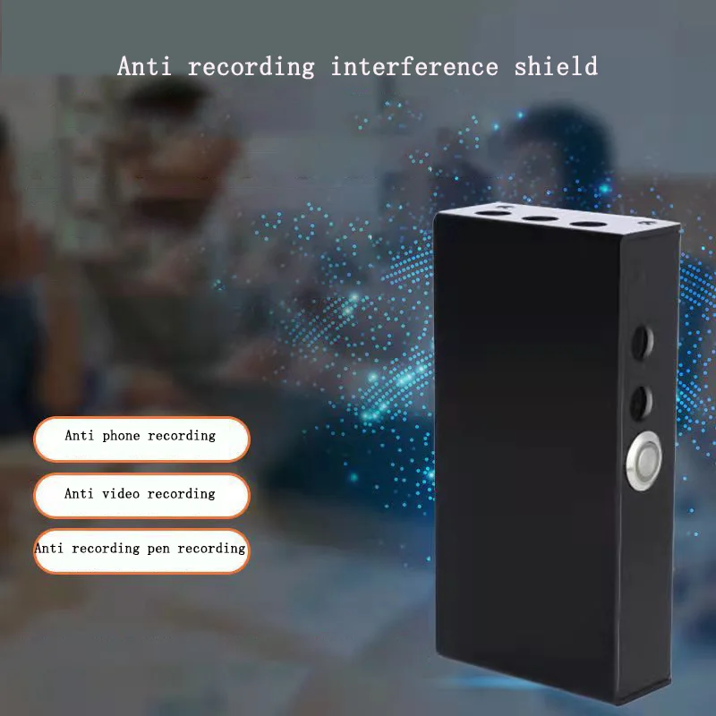 Anti Eavesdropping Monitoring Recording Equipment Anti Mobile Phone Recorder Handheld Portable Conversation Interference Shield