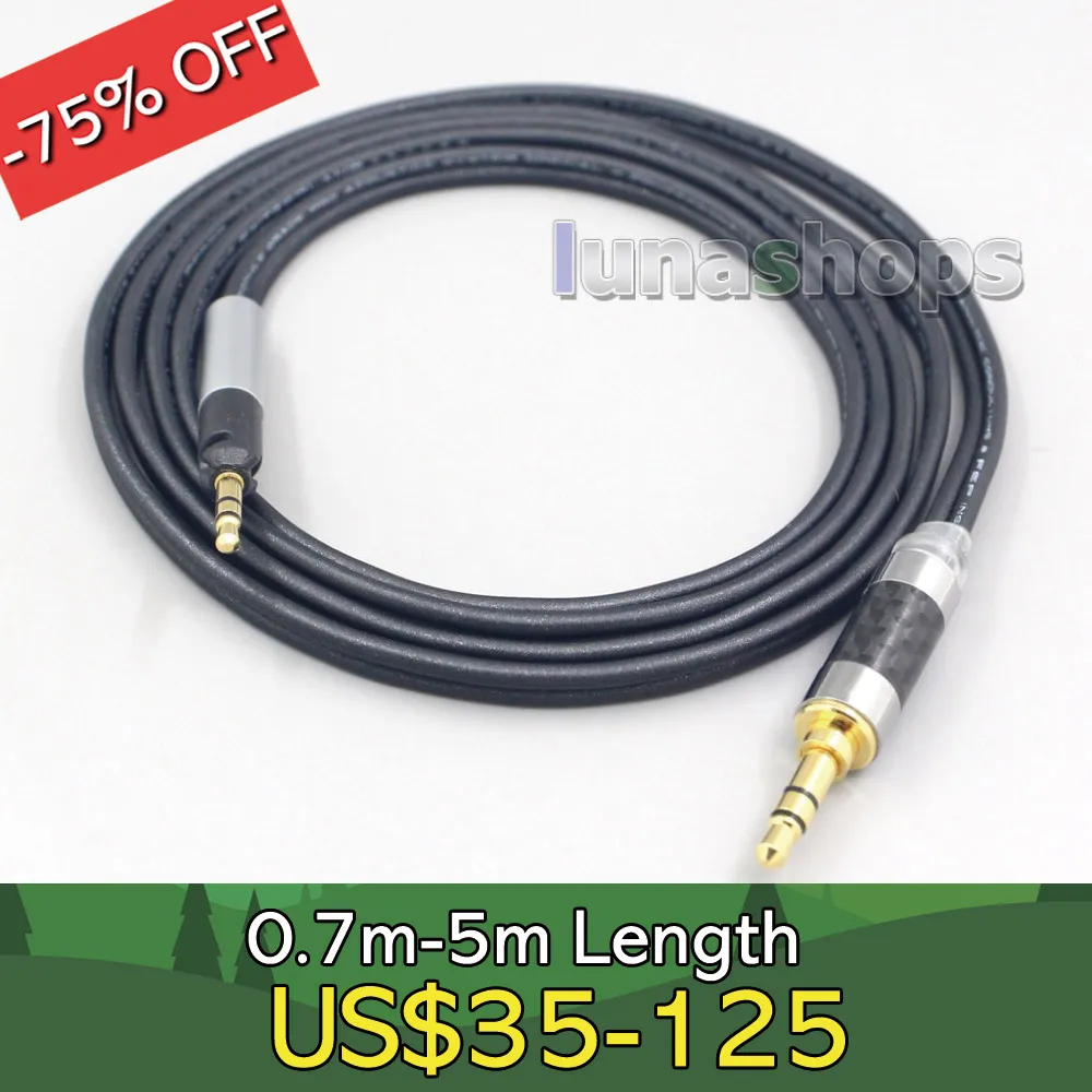 Кабель для наушников PCOCC 2 5 мм 4 XLR черный 99% чистый Sennheiser HD598 HD598se HD559 hd569 hd579 hd599 hd558