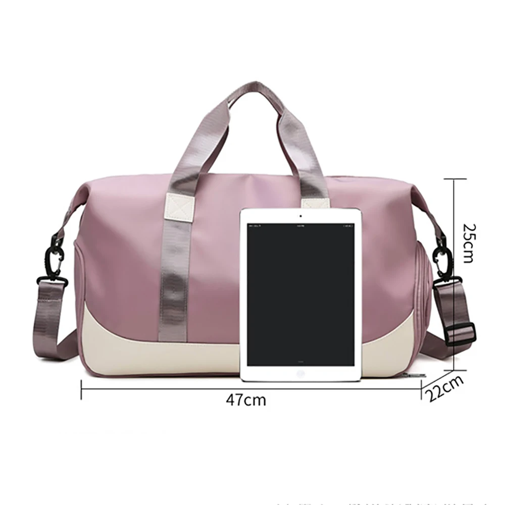 Large-capacity Fitness Bag Dry And Wet Separation Waterproof Sports Yoga Shoulder Handbag Short-distance Travel Bag 2022 New