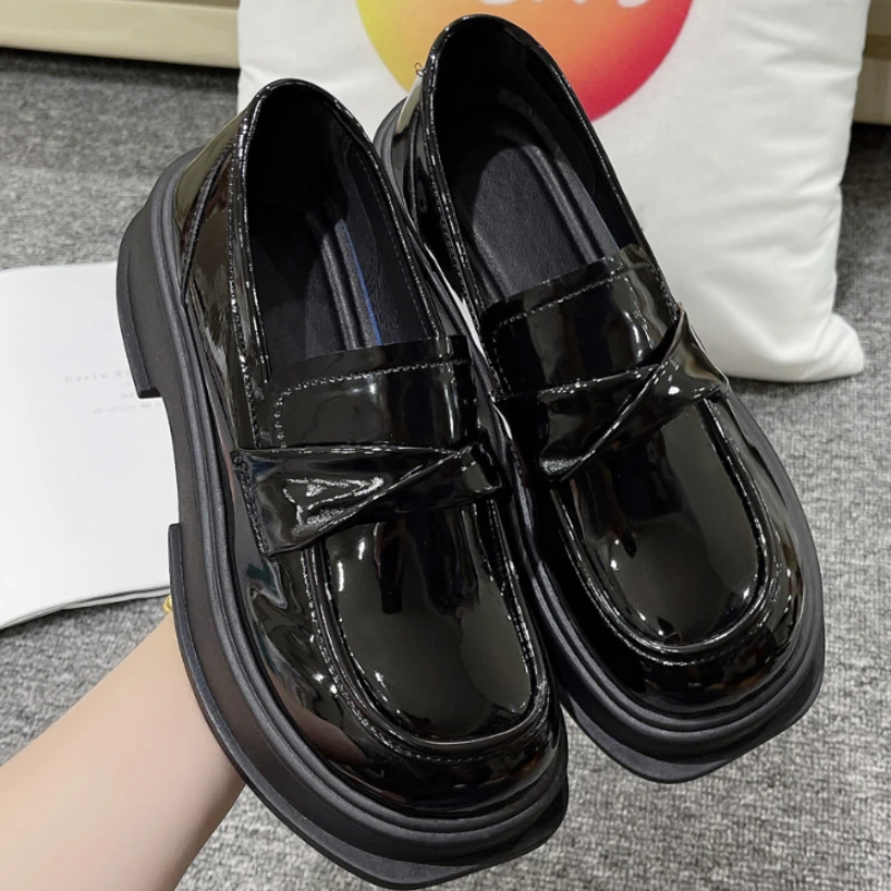 

Women Loafers Shoes New Oxfords Loafers Women Mary Jane Shoes Girls Japanese School Jk Uniform Lolita Shoes College Gothic Shoes