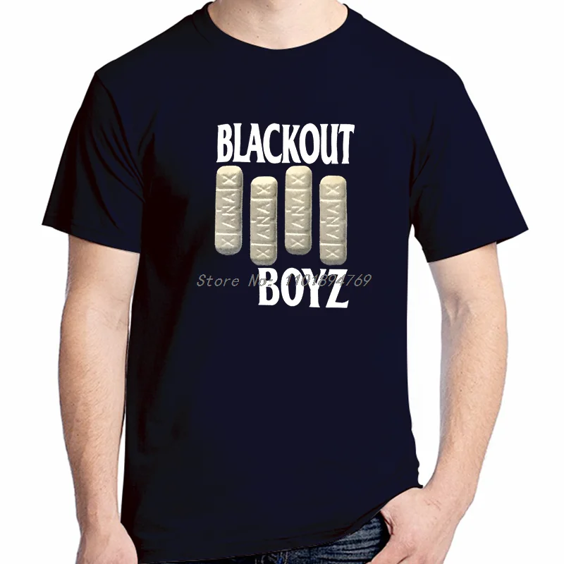 Летняя футболка с коротким рукавом Blackout Boyz модные футболки рисунком хлопковые