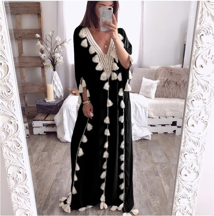 Women Plus Size Turkish Prayer Robes Arabic Islamic Dubai Kaftan Abaya Middle Eastern Muslim Moroccan Kaftan Dress Indonesia