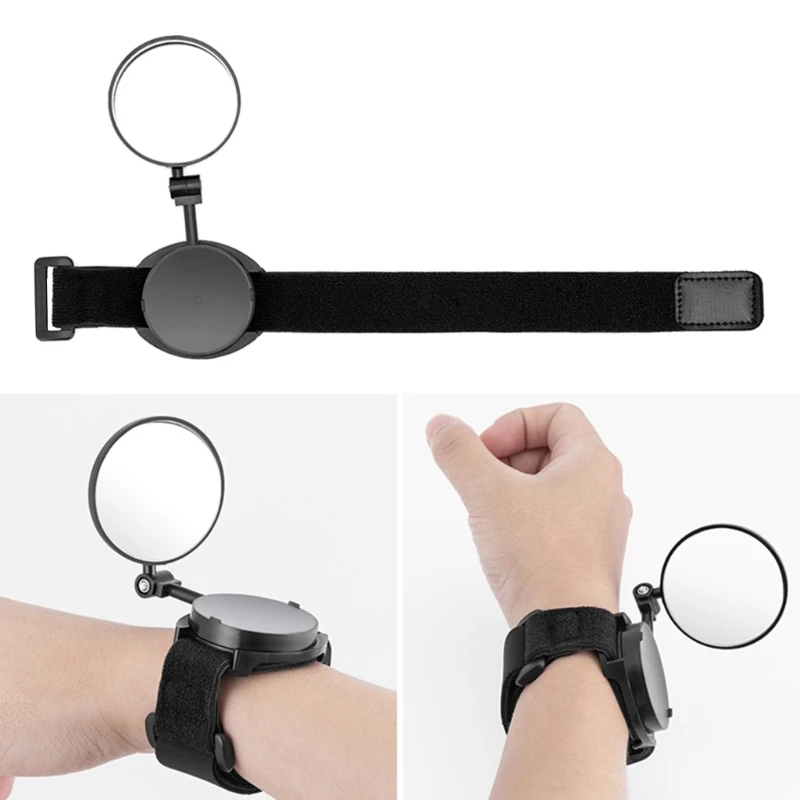 

Регулируемое на 360 градусов Велосипедное Зеркало заднего вида с ремешком на руку