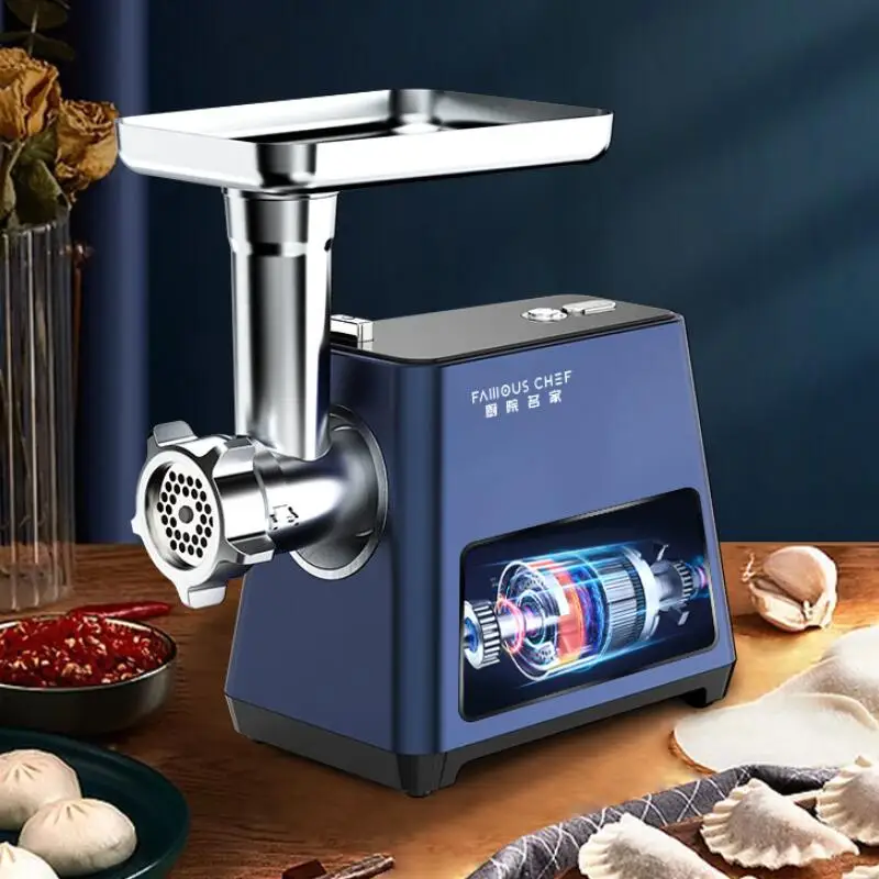 

700W Electric Meat Grinder Chopper Sausage Stuffer Mincer Multifunction Home Overheating Protection Food Processor