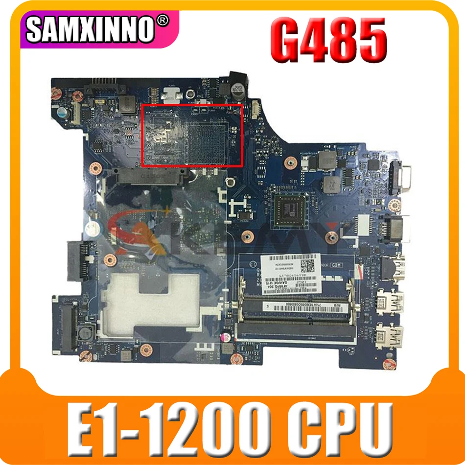 

Оригинальная материнская плата для ноутбука Lenovo G485, материнская плата для ноутбука QAWGE, материнская плата G485, 100% протестирована, полностью р...