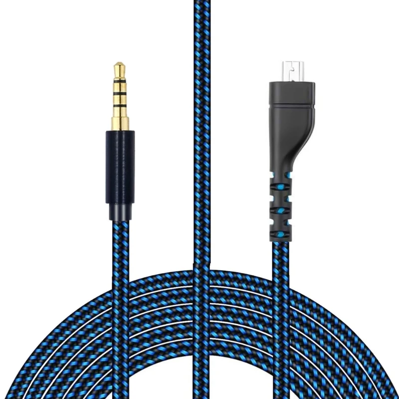 

Стерео-шнур для наушников, Удлиненный кабель для Arctis 3 5 7 Pro аудио кабель для наушников, сменный шнур, длинный провод 200 см