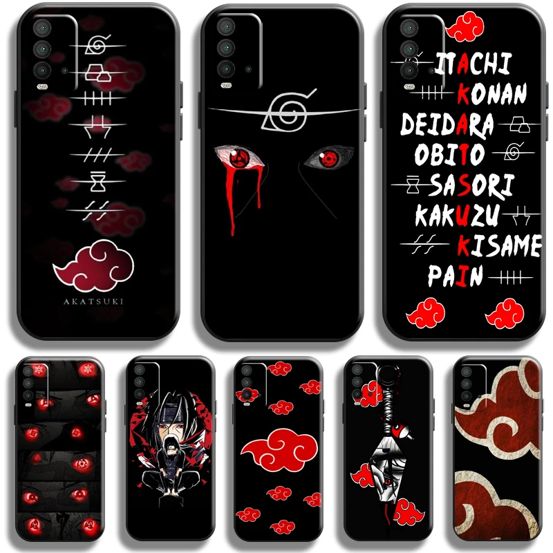 

Akatsuki Uchiha Itachi Sharingan Phone Case For Xiaomi Redmi Note 10 10T 10S 9 9S 9T 5G 8 8T Pro Redmi 10 9 9A 9T 9C 8 8A Black