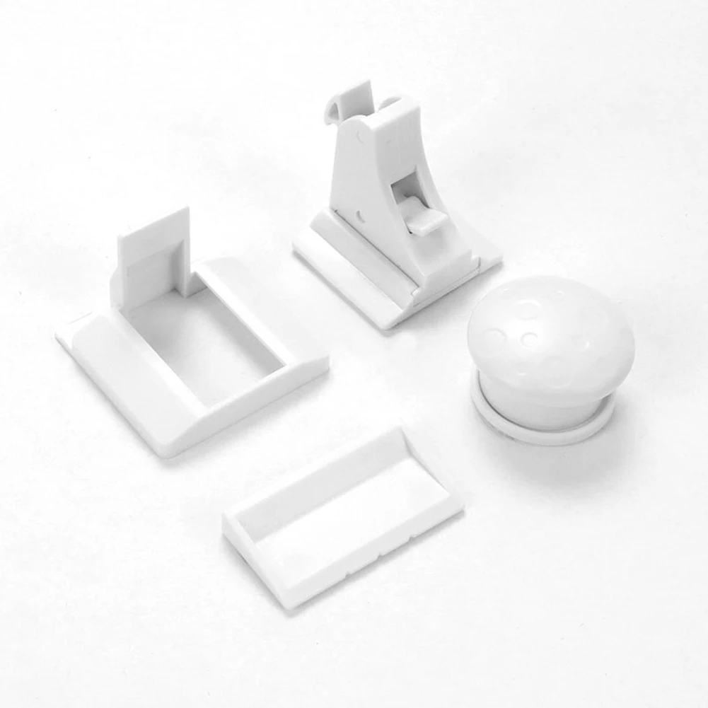 

Magnetic Child Lock Protection From Children Baby Safety Cabinet Drawer Door Lock Invisible Lock Kids Security 4/6 In 1 Pack