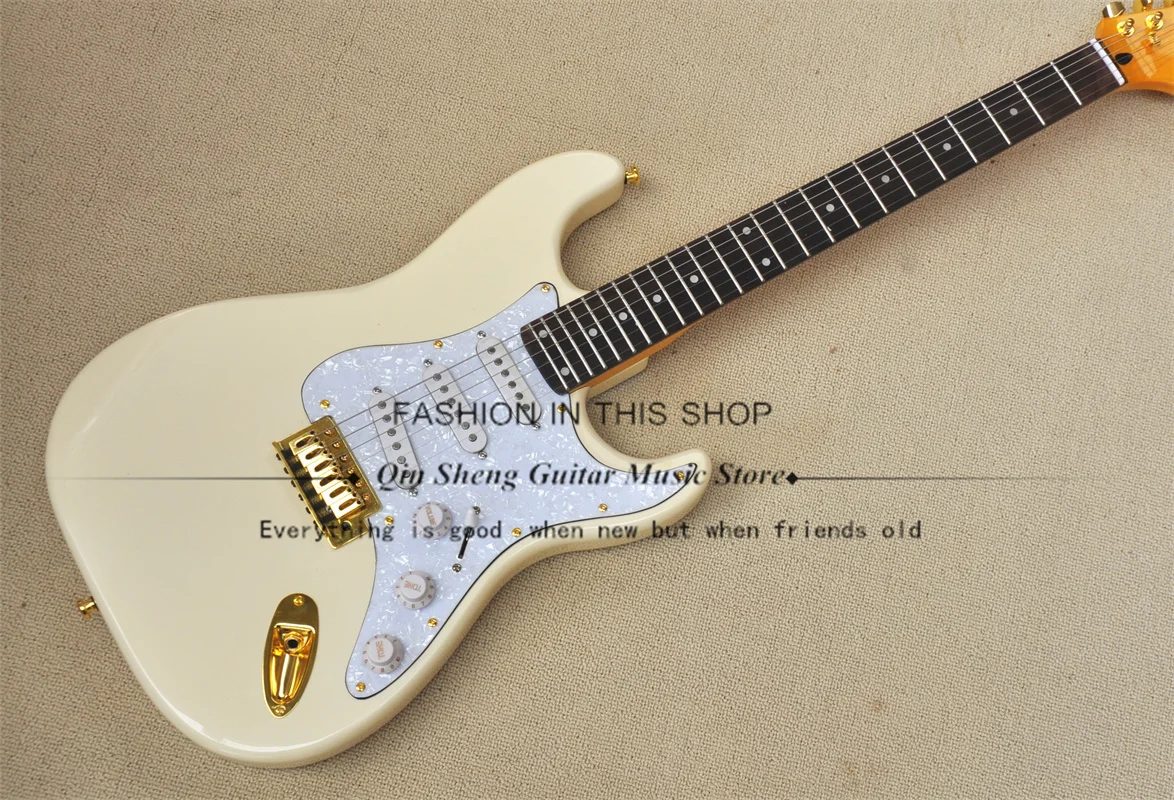 

6-струнная Электрогитара, струнная гитара, гриф из клена и красного дерева, мост тремоло,