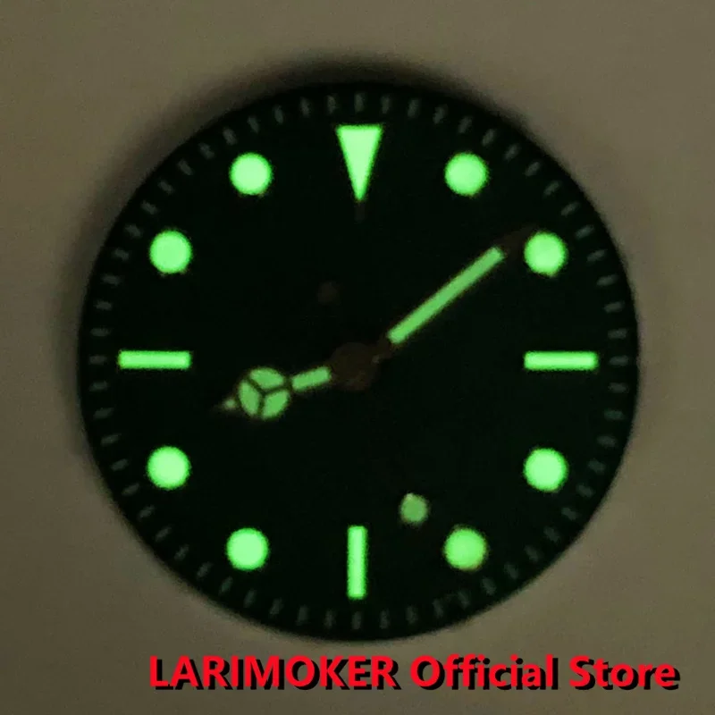 LARIMOKER 29 мм Grind Arenaceous NH35 Светящийся циферблат часов и подходит для NH36 Miyota 8215 8205 DG 2813