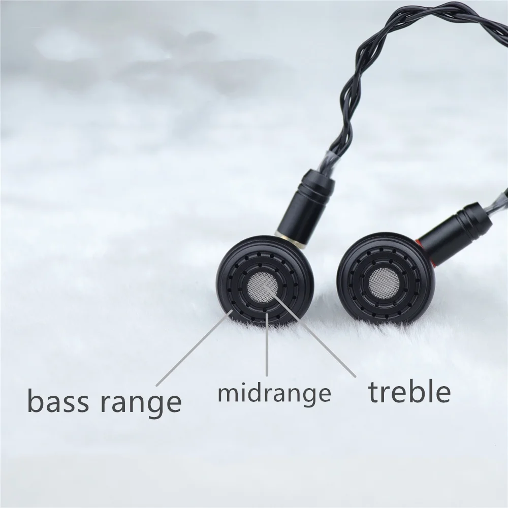 TONEKING MANBA цельнометаллические плоские наушники динамические HIFI статический