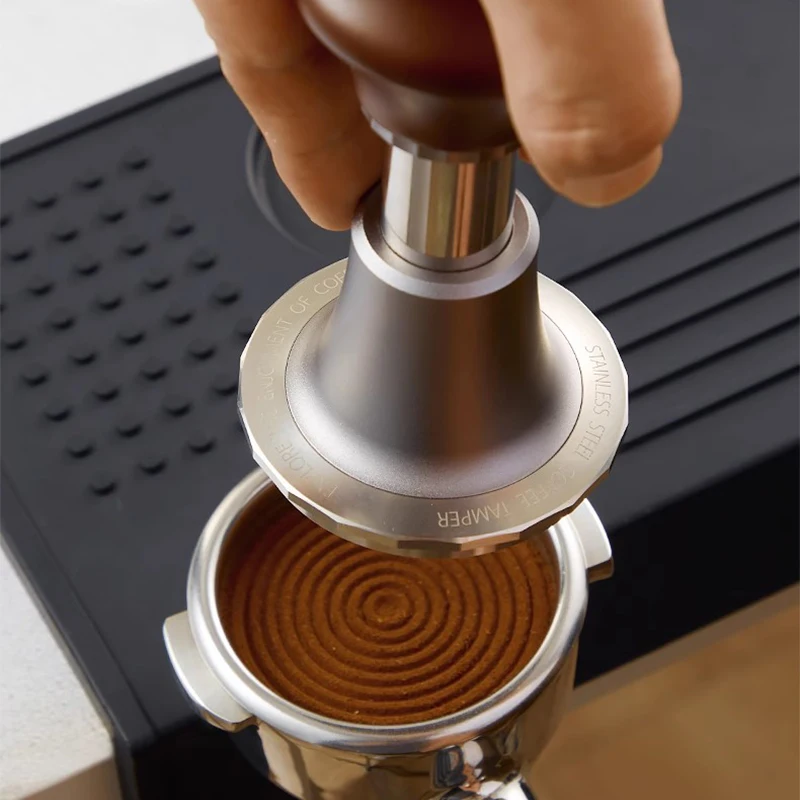 Темпер Force 58 мм темпер для кофе эспрессо основание с резьбой из нержавеющей стали