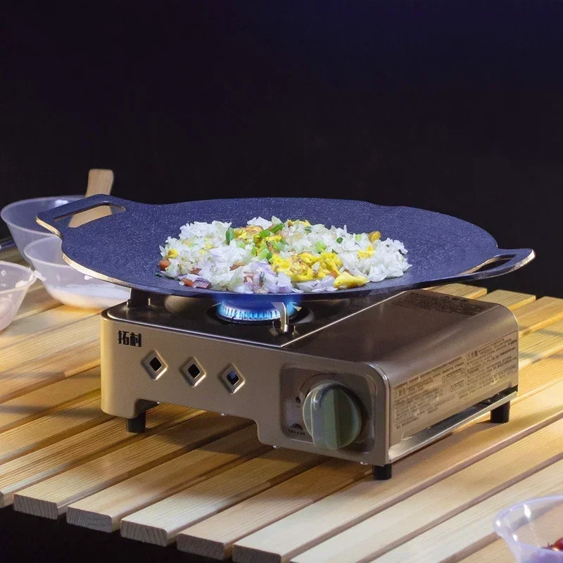 Легкая кассета для кемпинга портативная газовая мини-плита высокомощная