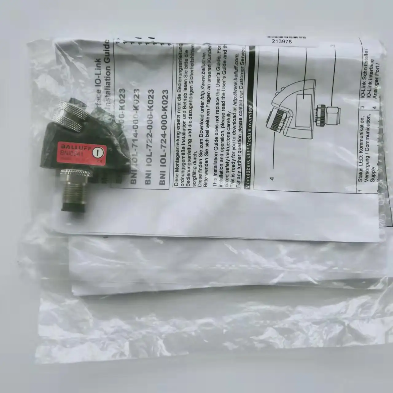 BNI0041 BNI IOL-712-000-K023 Датчик преобразователя сигнала