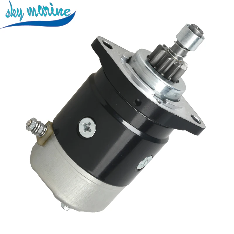 Пусковой двигатель 346-76010 с 9 зубьями для подвесного мотора Tohatsu Mercury M25C M30C M40C 346-76010-0