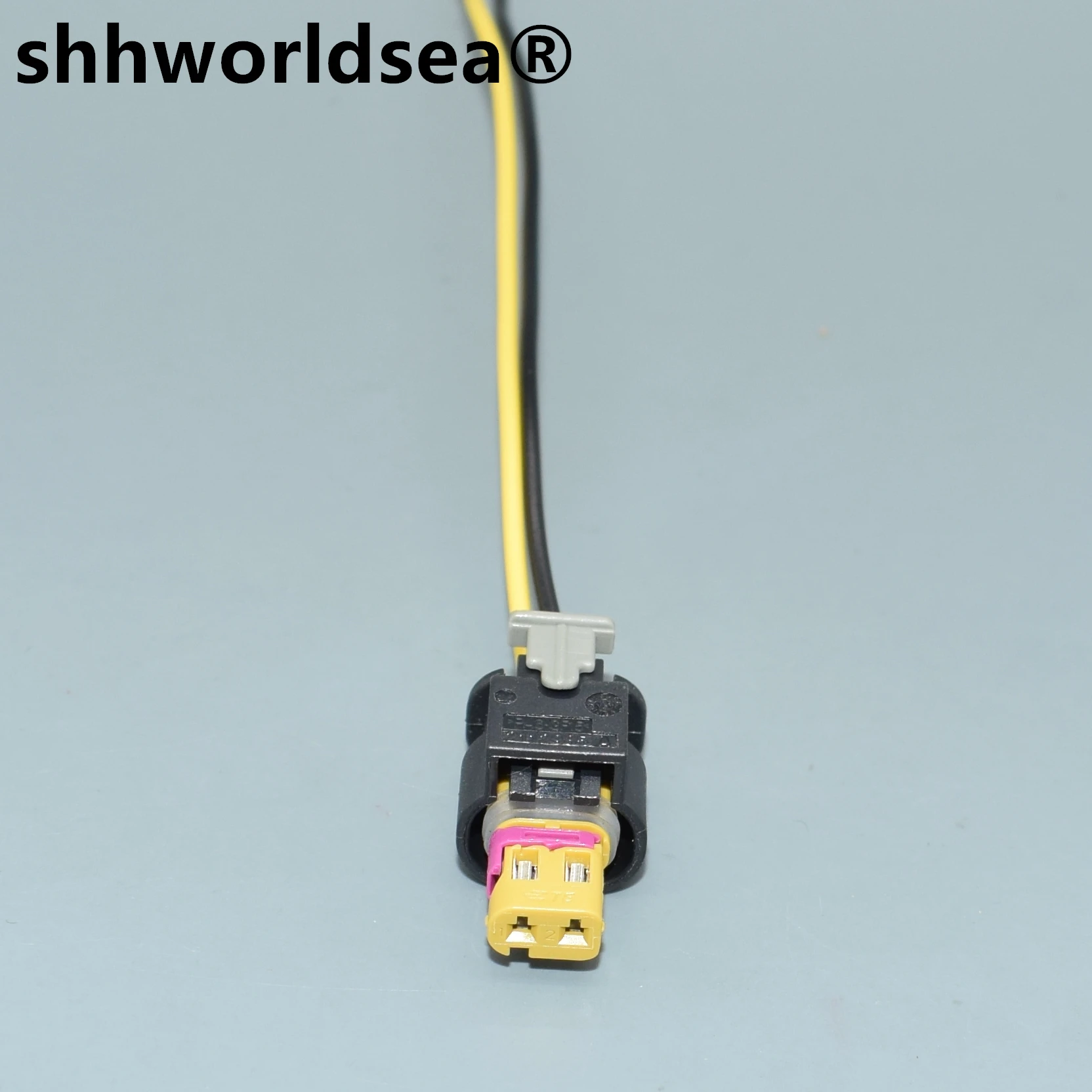 

shhworldsea 2 Pin Female Side Impact Sensor Plug Fuel Injector Connector Plug Auto Connector 4F0973702A 4F0 973 702A 4F0973702