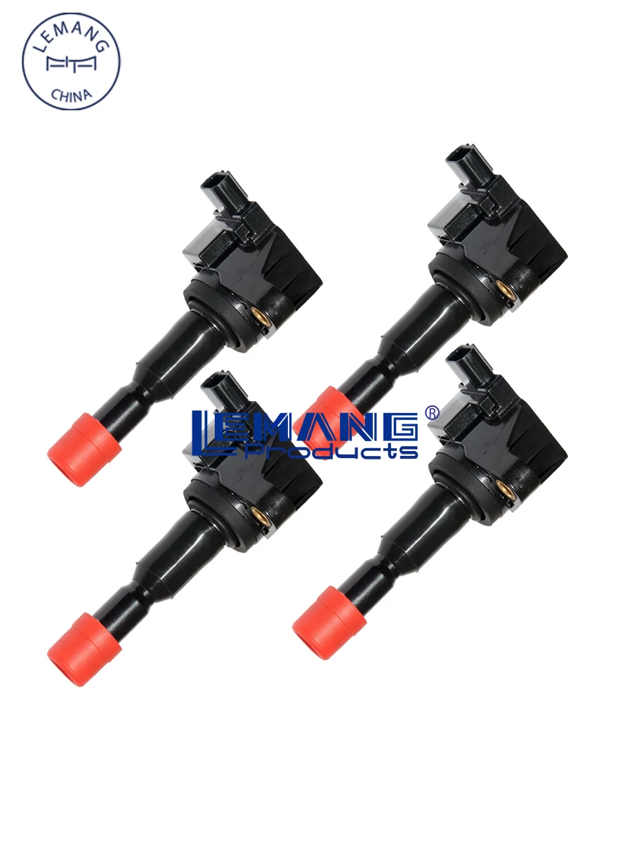 UF581 30520PWC003 новый набор из 4 катушек зажигания для 2007-2008 Honda Fit 1.5L C1578 30520-PWC-003 30520-PWC-501