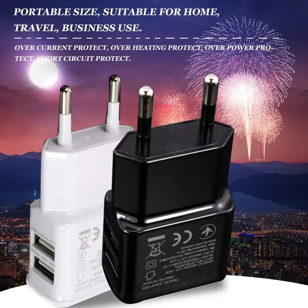 

USB Power Adapter Mobile Phone Charger Fast Charging Electrical Socket Travel Charger Adapter For iPhone