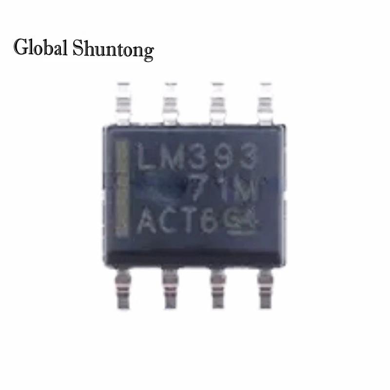 

10Pcs/lot LM393DR LM393D LM393 IC DUAL DIFF COMP 8-SOIC computer case electronic