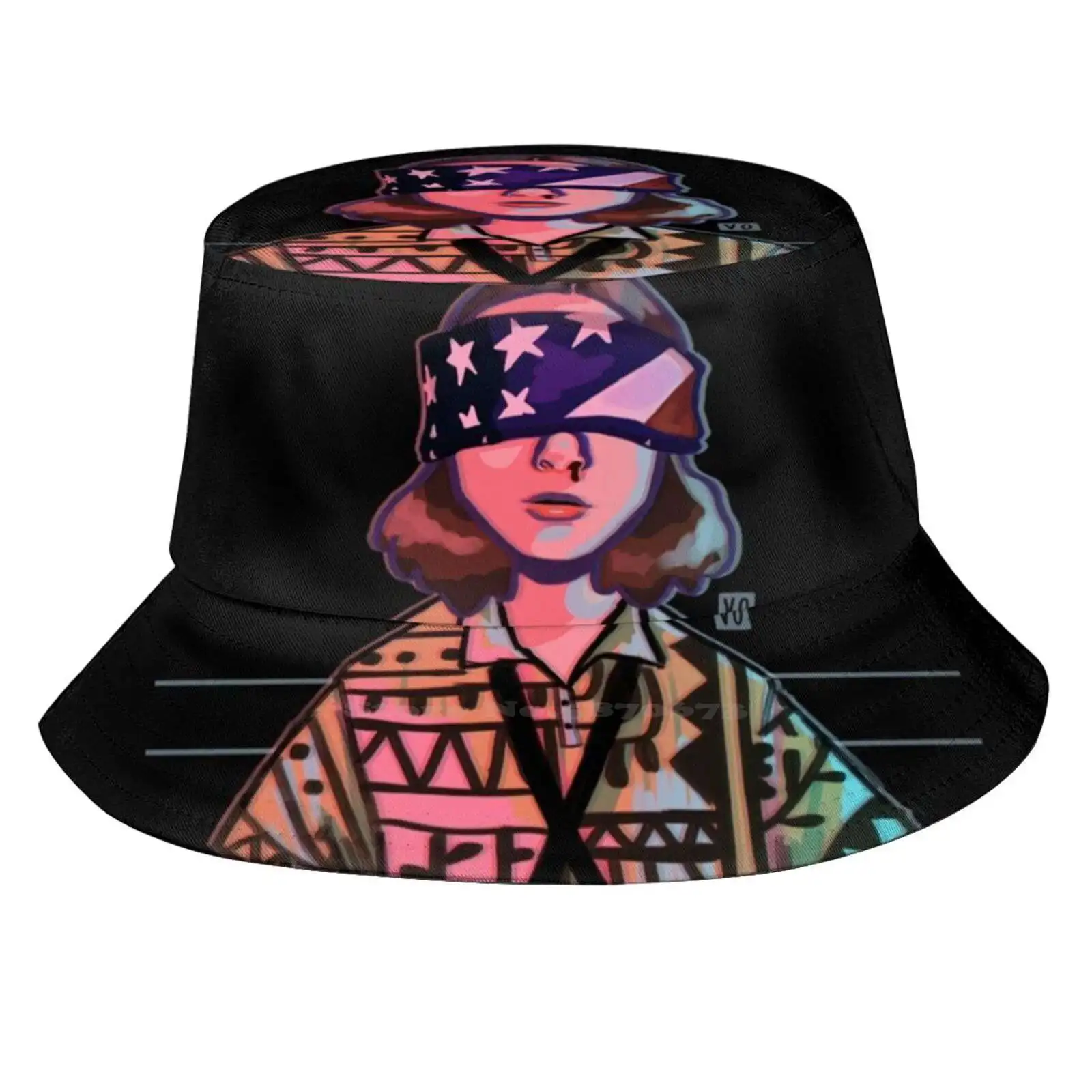 

Fourth Of July Eleven Causal Cap Buckets Hat Eleven 011 Fanart Art Netflix Art 3 Three S3 Season 3 Mike Wheeler Fourth Of July