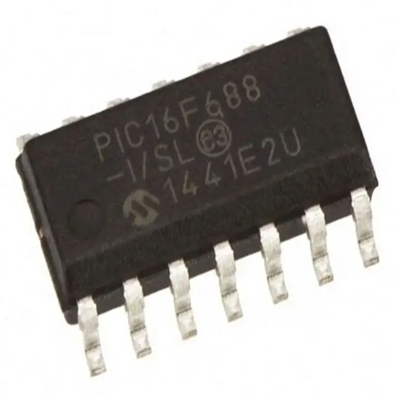 

10PCS/lot PIC16F688-I/SL PIC16F688-I PIC16F688 IC MCU 8BIT 7KB FLASH 14SOIC IC Chip New original