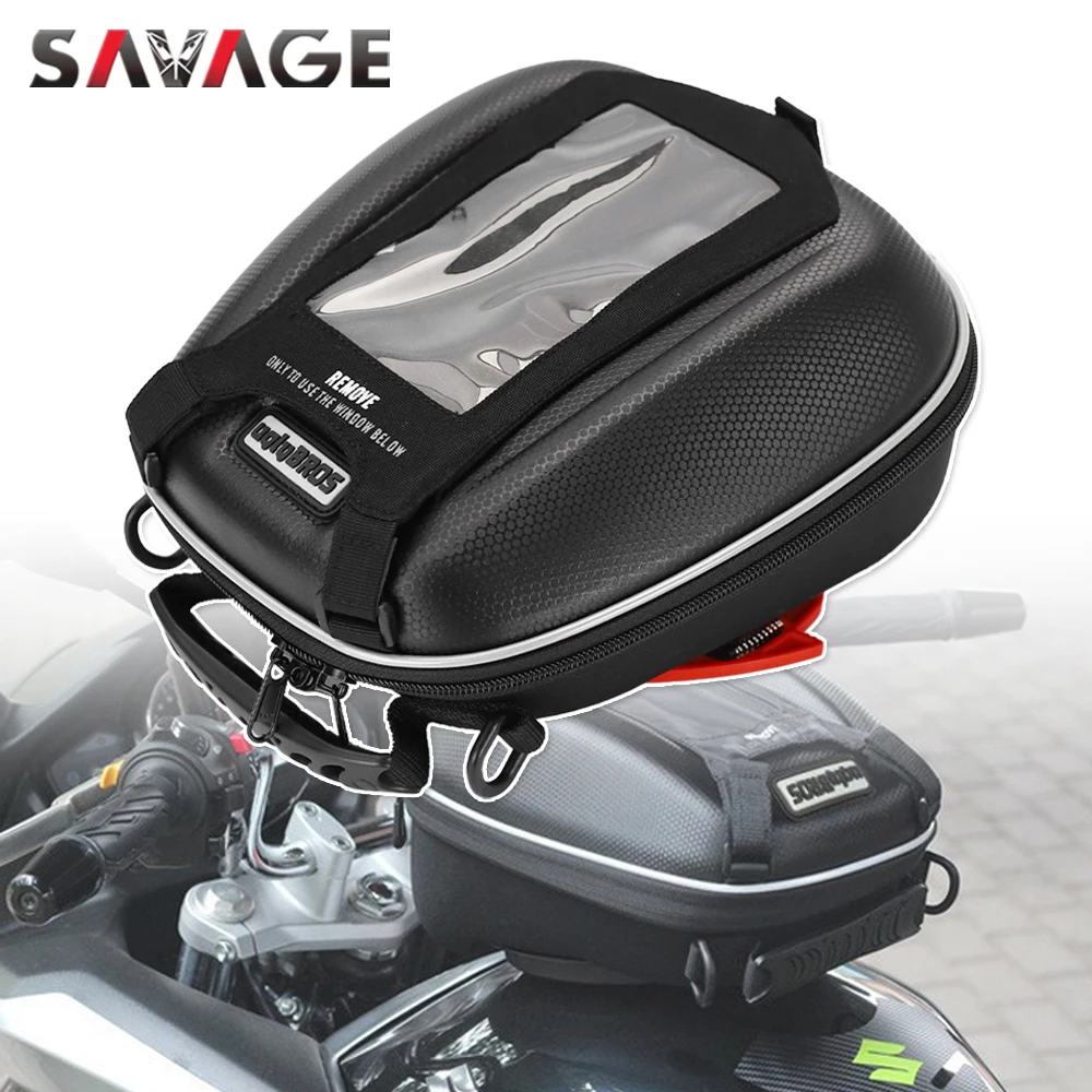 Saddle Tank Bag For SUZUKI HAYABUSA GSX-S 750/1000 GSX-R GSR 600/750 GSXS750 GSR750 GSX1300R Motorcycle Phone Racing | Отзывы и видеообзор -4000040553153