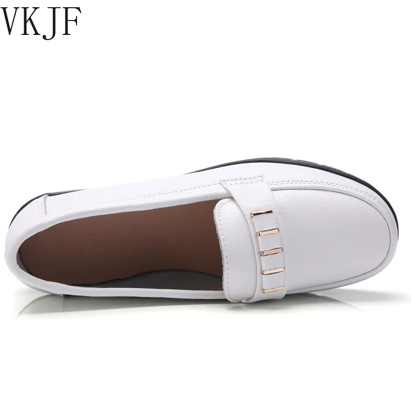

Sneakers women flats shoes genuine leather non-slip solid casual shoes ladies loafers 2022 flats woman shoes