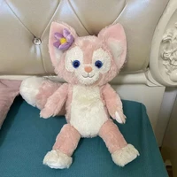 disney linabell 40cm plush stuffed dolls pink cartoon fox toy cute anime characters for children birthday gift girls pillow gift